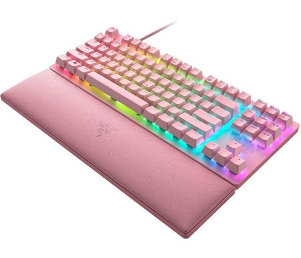 RAZER Huntsman V2 Tenkeyless Red Linear Quartz RZ03-03942000-R3M1 - 1128173 - zdjęcie 3